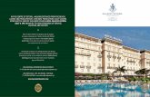 Homepage I OFFICIAL SITE - Hotel Palácio Estoril, Cascais · 2019-06-06 · estoril golf course 7 nights 7 nijites bb 1 7 natche bb 585.00€ 1005.00€ 7 nights 7 nuites bb 1 7
