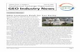 2ing Volume Three GEO Industry News · 2016-07-15 · GEO Industry News Page 3 house. Small pipes run through the holes and circulate water to capture the underground temperature
