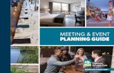 MEETING & EVENT PLANNING GUIDE€¦ · Minneapolis. Only five minutes from downtown, visitors can experience the attractions, events and excitement of a major metropolitan area while
