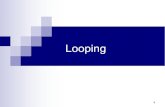 Looping - Indian Institute of Technology Kharagpurpds/semester/2018a/slides/Lect... · 2018-08-12 · Looping: whilestatement while (expression) statement; while (expression) {Block