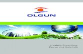 olgun klima tanıtım katalog ingilizce son · With its global-environmentally friendly energy-saving products; manufacturing and offering safe air conditioning plants and ventilation