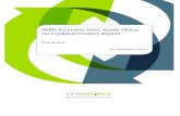 Skills for Green Jobs: South Africa, An Updated Country Report · The updated report considers skills needs for new occupations, new skills for greening existing occupations and retraining