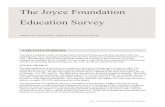 The Joyce Foundation Education Survey - NORC.org · THE JOYCE FOUNDATION EDUCATION SURVEY EXECUTIVE SUMMARY This Joyce Foundation study of Chicago Public School (CPS) parents and