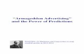 “Armageddon Advertising” and the Power of Predictionsinfomarketingblog.com/images/Armageddon-Advertising.pdf · “Armageddon Advertising” and the Power of Predictions ... It