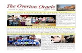 Record entries at Produce Show - The Overton Oracle · Volume 16. Issue 10 October 2014 Overton outdoors New seasons kit Overton Recreational Football Club would like to sin-cerely