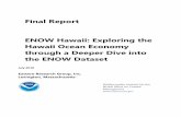 ENOW Hawaii: Exploring the Hawaii Ocean Economy through a … · 2019-09-11 · ENOW Hawaii: Exploring the Hawaii Ocean Economy through a Deeper Dive into the ENOW Dataset . ... science,