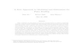 A New Approach to Modeling and Estimation for Pairs Trading · 2009-04-03 · A New Approach to Modeling and Estimation for Pairs Trading ... two stocks. A pairs trading strategy