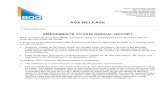 ASX RELEASE - BOQ€¦ · ASX RELEASE 11 November 2016 AMENDMENTS TO 2016 ANNUAL REPORT Bank of Queensland Limited ... based on this advice, will seek shareholder approval at the
