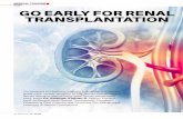 MEDICAL TOURISM KIDNEY GO EARLY FOR RENAL … · cost, says Dr. Krishna Mohan R, Senior Consul-tant Urologist and Renal Transplant Surgeon. Director & Ceo Metromed Institute For Advanced