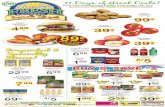 Fresh Hamburger Patties 499 39 › wp-content › uploads › 2018 › ... · 2018-10-02 · 11 Days of Great Deals! Idaho Potatoes 5 lb. Bag 99¢ DF 10-02 5068 P1 Fresh Hamburger