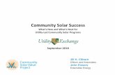 What’s New and What’s Next for Utility-Led Community Solar ... · Benchmarks: 1.12 to 18 months for most solar projects, from draft RFP to construction 2.Financing delays are