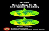 Expanding Earth and Space Geodesywrocgeolab.pl/geodesy2.pdf · Thus it is today crucial for both space geodesy and geology that the calcu-lation of the length of the longer semi-axis