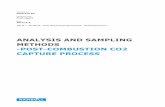 ANALYSIS AND SAMPLING METHODS -POST-COMBUSTION CO2 …€¦ · TQP ID 1 - 257430179 - Verify Manual Sampling Procedures - Ramboll Finland Ltd. ANALYSIS AND SAMPLING METHODS -POST-COMBUSTION