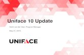 Uniface 10 Update · Experience Uniface 10 Web Edition Early Adopter Version Web Development From Zero to . Uniface 10 Editions Web Edition Mobile Edition Enterprise Edition. What’s