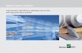 Fully automatic, high-efficiency optimising cross-cut ... · OptiCut system solutions Fully automatic, high-efficiency optimising cross-cut lines with huge performance potential 1067BON_Systeml_gb