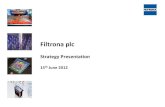 Filtrona plc - Essentra/media/Downloads/essentra... · 2016-05-09 · 5 Recapping Vision 2015 – our financial targets LFL revenue growth: ≥ mid single-digit CAGR Volume leverage