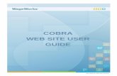 COBRA WEB SITE USER GUIDE · Subsidy End Date (mm/dd/yyyy) This date should reflect the first day of the month after the month in which the subsidy is paid through. For example, if