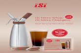 iSi Nitro Whip. NEW iSi Nitro Chargers. · iSi Nitro Whip. Cream Chargers, (N 2 O) and other manufacturer’s nitrogen chargers will not work in the iSi Nitro Whip. Nitro Brew delivers