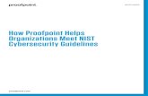 How Proofpoint Helps Organizations Meet NIST Cybersecurity ...€¦ · is used to inform cybersecurity roles, responsibilities and risk management decisions.” NIST CSF Requirement