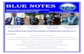 BLUE NOTES - Gamma Alpha Sigma Chapter€¦ · BLUE NOTES Official Publication of the Gamma Alpha Sigma Chapter Of Phi Beta Sigma Fraternity Incorporated Cleveland, Ohio (Chartered
