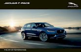JAGUAR F-PACE · Jaguar's Electronic Power Assisted Steering (EPAS) software is specially tuned for optimum feedback and control, while the All Wheel Drive (AWD) system uses the F-TYPE-derived,