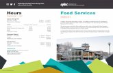 Hours Food Services › sites › default › files › sections › food-services › … · Food Services 2020/21 A healthy mind starts with healthy nutrition. The UNBC Food Services