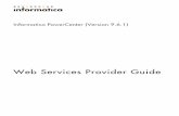 Web Services Provider Guide - Informatica Informatica, Informatica Platform, Informatica Data Services,