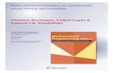 MIT - Massachusetts Institute of Technologydbertsim/papers/Optimization...the theory of variational inequalities, we develop an efﬁcient, data-driven technique for estimating the