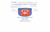 Com Feb 17acrm.org.au/communicator/17/Com_02_Feb 17.pdf · COMMUNICATOR e-Volume12, Issue 2 February 17 AGM 28th February S.A. EST. 1976 The Communicator No 623 Feb 2017 Direct all