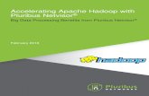 Accelerating Apache Hadoop with Pluribus Netvisorgo4.pluribusnetworks.com/rs/...Big-Data-Hadoop...that the data is processed within some time boundary and at reasonable cost. Due to