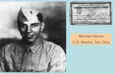 Michael Morse U.S. Marine, Iwo Jima · 5 IWOJIMA 50th ANNIVERSARY Commemoration Ill I la.m. February 19, 1995 MARINE CORPS WAR MEMORIAL Washington, D. C CONCERT United States Marine