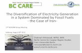 The Diversification of Electricity Generation in a System ... › polwiss › forschung › systeme › ffu › ... · In spite of the Iranian government elite’s long-term interest