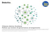 Citizens Advice Scotland Follow up review of governance ... · Citizens Advice Scotland – Follow up review of governance arrangements In accordance with the engagement letter dated