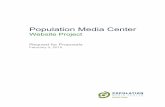 Population Media Center › wp-content › uploads › ...Population Media Center (PMC) is looking to hire a vendor to build an online presence at ... Global Population Speak Out (Speak