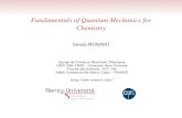 Fundamentals of Quantum Mechanics for Chemistrygmonard.wdfiles.com › local--files › enseignement:main › chap1.pdf · 1. Fundamentals of Quantum Mechanics for Chemistry 3 Hartree-Fock