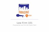 Law Firm 101 - ilta.personifycloud.comilta.personifycloud.com/webfiles/productfiles/2167128/SPEC8.pdf · August 20, 2014 Thank you for being here today Presenters: ... Creating an