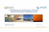 A Pathway to Achieving a Seismic Resilient Electric ... · A Pathway to Achieving a Seismic Resilient Electric Infrastructure Roderick dela Cruz, P.E Matthew Muto, Ph.D January 17,