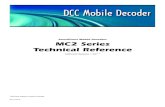 SoundTraxx Mobile Decoders MC2 Series Technical Reference SoundTraxx Mobile Decoders MC2 Series Technical