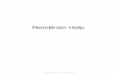  · MemBrain Help 2 / 353 Table of contents Welcome to MemBrain ........................................................................................ 7 Remarks to the ...