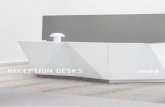 RECEPTION DESKSSoft design attracts attention. The modular system allows you to create the reception desk corresponding to your own needs. The stylish design can decorate all the whole