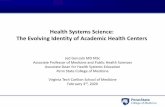 Health Systems Science: The Evolving Identity of Academic ... · Havyer et al. Science of health care delivery milestones for undergraduate medical education. BMC Medical Education