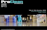 ProClean › dwnLoads › ProClean... · 2019-08-27 · Remember! ProClean Ireland 2010 offers: Only dedicated industry exhibition Organised by people who know the cleaning industry