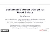 Sustainable Urban Design for Road Safety 1... · public transport, is the ultimate form of sustainable urban road transport, provided that it is safe and comfortable. The basis for