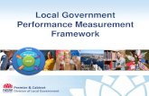 Performance Measurement Framework presentation · Your Local Economy LGA Group Avg Your Public Facilities & Social Factors LGA Group Avg Unemployment Rate 5.8% 6.3% Number of Public