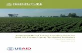 Participant-Based Survey Sampling Guide for Feed the ... · Participant-Based Survey Sampling Guide for Feed the Future Annual Monitoring Indicators i Acknowledgments The author would