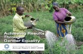 Achieving Results Through Gender Equality website/04...Achieving Results Through Gender Equality World University Service of Canada Annual Report 2007-2008 Dedicated to the memory