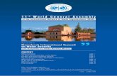 11 th World General Assembly¨me AGM_EN.pdf · INBO presentation page 2 The World General Assembly in a few figures page 3 Speakers and themes of plenary sessions page 4 The final