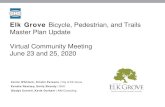 Elk Grove Bicycle, Pedestrian, and Trails Master Plan ... Master Plan Update Virtual Community Meeting