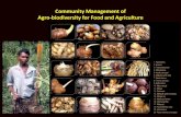 Community Management of Agro-biodiversity for Food and ... · Community Management of Agro-biodiversity for Food and Agriculture Integrated Gene Management In situ •National Parks