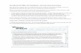 WordPerfect® Office X4 Installation and Activation ... · WordPerfect® Office X4 Installation and Activation instructions This document outlines how to install the Electronic Software